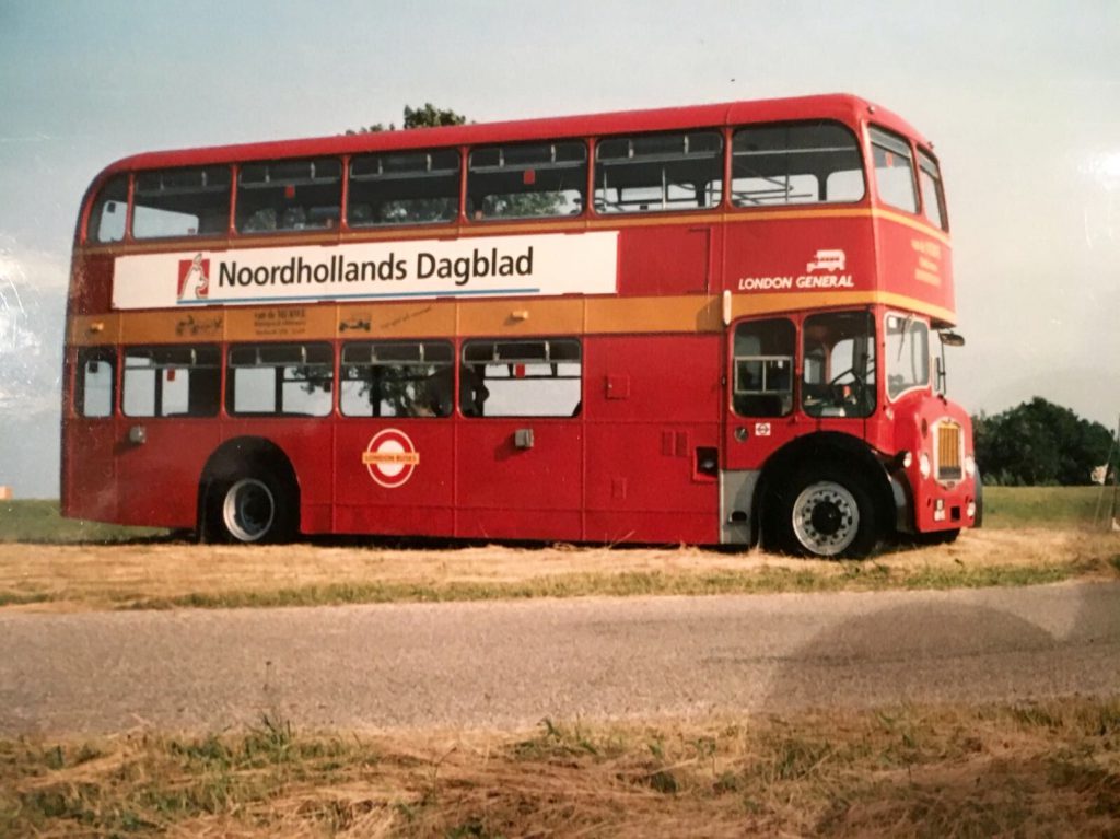 Bristol-lodekka-bus - Dubbeldekker Diner